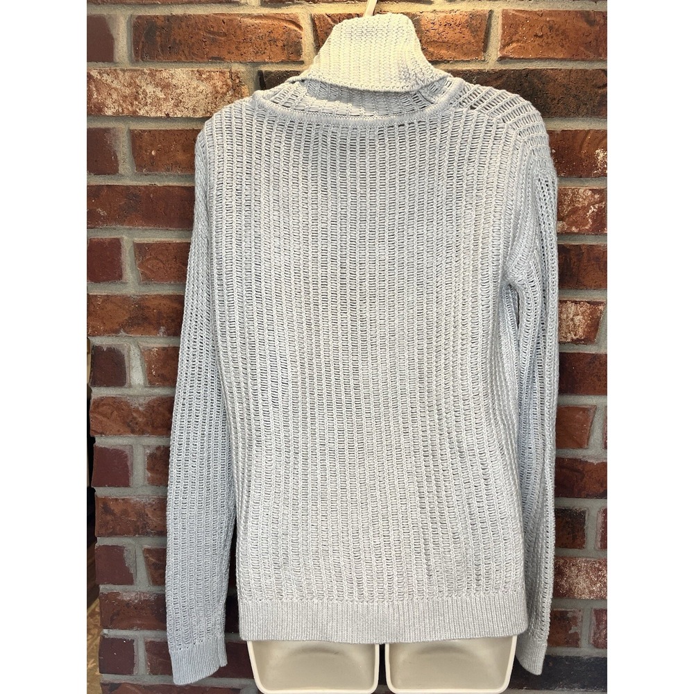 NWT Revolve One Grey Day Cashmere Blend Turtleneck Sweater In Gray Size Small - Picture 3 of 7